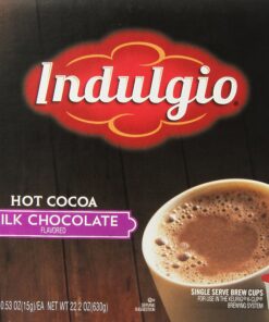 Indulgio Milk Chocolate Cocoa K-Cup Single Serve , 42 Count 42 Count (Pack of 1) 6 A120IUGwvL