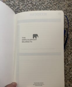 Papercode 2024 Daily Planner - Leather Weekly Planner W/Thick No-Bleed Pages - Monthly & Weekly Layouts - Use for Productivity, Schedule, or Agenda Blue 65 A122NQE7DKL