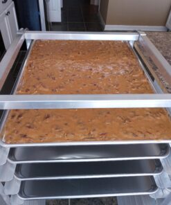 New Star Foodservice 36510 Commercial-Grade Aluminum 10-Tier Sheet Pan/Bun Pan Rack, 26" L x 20" W x 38" H with Brake Wheels 26 x 20 x 38 31 A12CnNUpvkL