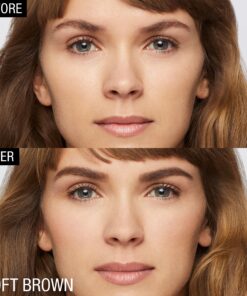 Maybelline Brow Define and Fill Duo 2-in-1 Defining Pencil with Filling Powder, Soft Brown, 0.021 Ounce 255 SOFT BROWN 0.02 Ounce (Pack of 1) 21 A12MiX6pFhL