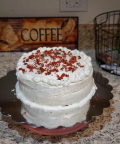 RFAQK 35PCs Cake Turntable and Leveler-Rotating Cake Stand with Non Slip pad-7 Icing Tips and 20 Bags- Straight & Offset Spatula-3 Scraper Set -EBook-Cake Decorating Supplies Kit -Baking Tools 31 A12kUwqouwL