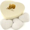 The Beauty Shelf Konjac Sponge Set, 3 Pack Exfoliating and Cleansing Facial Sponges - Pure Konjac Glucomannan - Easy-Grip Heart Shape - for Delicate and Sensitive Skin - Premium Bath Supplies 51 A12uA7298cL