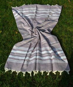 Dandelion - Basic Pattern - 100% Naturally-Dyed Cotton Turkish Towel Peshtemal - 71x39 Inches - Old Lavender 10 A131pc0rtvL
