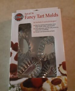 Norpro 3666 Tartlet Tins, Set of 36, Each, A 27 A148If3kfNL