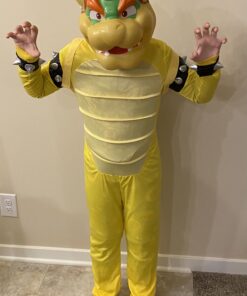 Disguise Bowser Deluxe Boys Costume Large (10-12) 33 A14fE5YkQgL 1