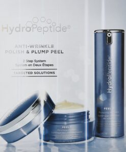 HydroPeptide Polish & Plump Face Peel Radiant Two-Step System, Boosts Firmness and Plumpness, 1 Set 5 A150BiXBmNL
