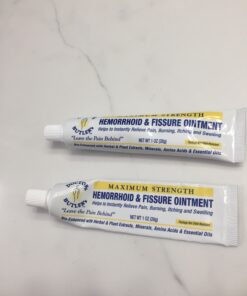 Doctor Butler’s Hemorrhoid & Fissure Ointment Cream with Lidocaine and Phenylephrine HCI for Fast Acting Relief of Pain, Swelling, Discomfort, and Itching (1 oz.) A - 1 oz. Tube 33 A156xJZ2mDL