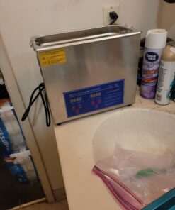 VEVOR Commercial Ultrasonic Cleaner 6L Professional Ultrasonic Cleaner 40kHz with Digital Timer&Heater 110V Excellent Cleaning Machine for Watch Instruments Industrial Parts Excellent Cleaner Solution 75 A15Rqubwu9L 1