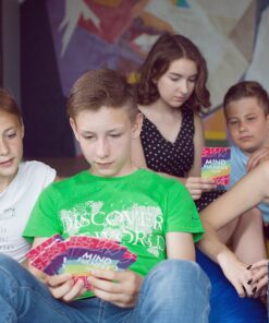 INNERICONS Mindfulness Therapy Games: Social Skills Game That Teaches for Kids, Teens and Adults Effective for Self Care, Communication Skills 40 Cards for Play Therapy 25 A166UxNTqkL