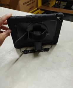 SEYMAC iPad 6th/5th Generation Case 9.7 Inch, Heavy Duty Protective Shockproof Case with Screen Protector, 360° Rotating Stand/Handle/Shoulder Strap for iPad 6th/ 5th Gen/Air 2/ Pro 9.7, Black 9.7 inch - For iPad 6th/5th Gen 38 A16aQvQg5yL