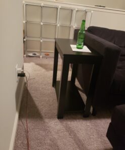 Crown Mark Pierce Side Table, Black 51 A16rnZ8RLXL