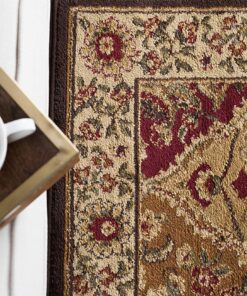 Universal Rugs 105120 Multi 3 Pc. Set 5-Feet by 7-Feet, 20-Inch by 60-Inch and 20-Inch by 32-Inch Area Rug, 3-Piece Rectangular Multi Color 5' x 7' 13 A16sfU27QIL 1