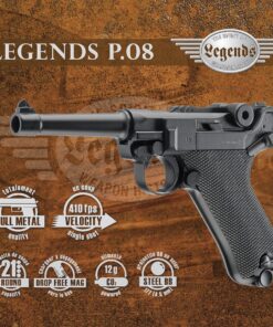 Umarex Legends P.08 All Metal .177 Caliber BB Gun Air Pistol Legends P.08 Air Gun Standard Action 18 A17Ae7YjduL