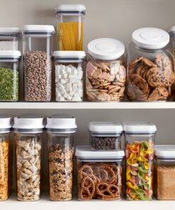OXO Good Grips 10-Piece Airtight Food Storage POP Container Value Set, Standard Packaging,White,10 Piece 21 A17dIltspsL