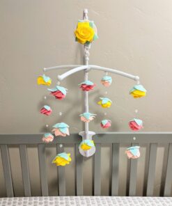 AGPtek Baby Crib Mobile Bed Bell Holder Music Box Holder Arm Bracket Baby Bed Stent Set (Nut Screw) ¨C 2 Sizes for Optional (34.6") 34.6" 28 A17dqaUBITL