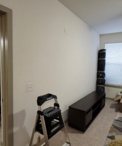 RoomMates RMK9050WP White Distressed Wood Peel and Stick Wallpaper Rustic Wood 52 A17hH7uVTcL