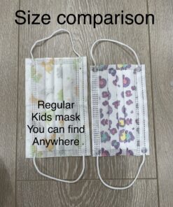 Dr. Talbot's Disposable Kid's Face Mask for Personal Health, Girl 2-5 Years, Prints May Vary, 10 Count 32 A17t2vyvMSL