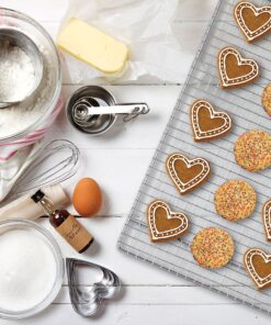 Mrs. Anderson’s Baking Half Sheet Baking and Cooling Rack, 16.5 x 11.75-Inches 11.75 x 16.5-Inch 11 A185HoEeqAL