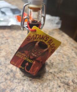 Satan's Blood Chile Pepper Extract Hot Sauce, 1.35 Ounce 24 A185Or5FT9L 1