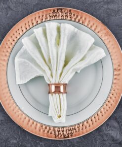 Old Dutch Hammered Copper Charger Plates, 13", Set of 6, Model Number: OS866 Charger Plates, Set of 6 14 A18GzIz4coL