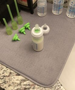 Norpro 18 by 16-Inch Microfiber Dish Drying Mat, Grey (359G), Pack of 1 41 A18MhnQcOIL