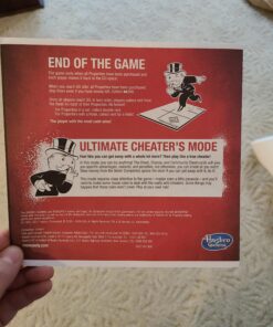 Monopoly Game: Cheaters Edition Board Game, for 3-6 Players, Ages 8 and Up 52 A19kl9hB9CL