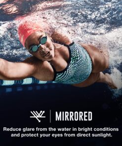 Speedo Unisex-Child Swim Goggles Vanquisher 2.0 Junior Mirrored Blue 12 A19zrKd10L