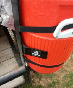 Buyers Products Steel Water Beverage Cooler Truck, Cart, UTV, Mower or Landscape Trailer Mount Rack Holder, LT25, 25 Gallon, Black 30 A1A2ly6jM1L