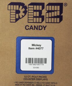 PEZ Disney Mickey, Assorted Candy Dispensers 0.58-Ounce (Pack of 12) 12 A1AV8S8teiL