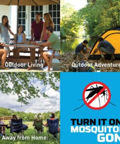 Thermacell Mosquito Repellent Refills; Compatible with Any Fuel-Powered Thermacell Repeller; Highly Effective, Long Lasting, No Spray, No Scent, No Mess; 15 Foot Zone of Mosquito Protection Original - Mosquito 72 Hour 20 A1AaRtnyzhL