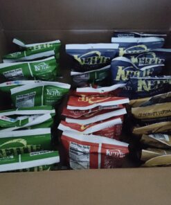 Kettle Brand Potato Chips, Variety Pack, 30 Ct Snack Bags, 1.5 Oz Each Variety Pack 1 1.5 Ounce (Pack of 30) 67 A1BDY1Yp9UL