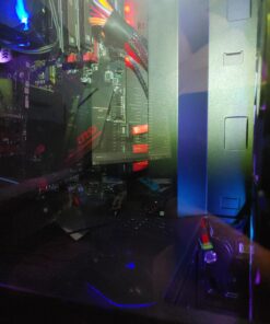 Relper-Lineso 6 Pack 90 Degree Right-Angle SATA III Cable 6.0 Gbps with Locking Latch 18Inch (6X Sata Cable Red) 19 A1BEGr5WULL