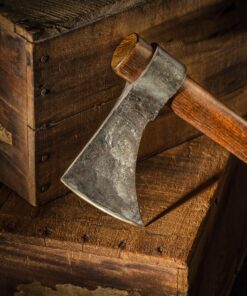Throwing Axe - Win Your Next Viking Throwing Tomahawk Competition! 19" Hand Forged Hatchet from High Carbon Steel, NMLRA Approved, 100% Guaranteed from Defects Black Rust Protect 18 A1BGuQDkO5L