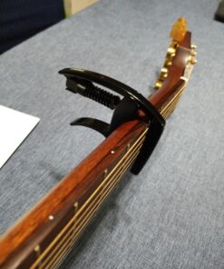 D'Addario Accessories Guitar Capo – NS Tri Action - For 6-String Electric and Acoustic Guitars – Micrometer Tension Adjustment for Buzz-Free, In-Tune Performance – Integrated Pick Holder, Black (PW-CP-09) Tri-Action Capo 25 A1BLt6zJMrL