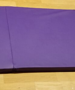 ProsourceFit Tri-Fold Folding Thick Exercise Mat 6’x2’ with Carrying Handles for Tumbling, MMA, Martial Arts, Gymnastics, Stretching, Core Workouts Purple 11 A1CELq132PL