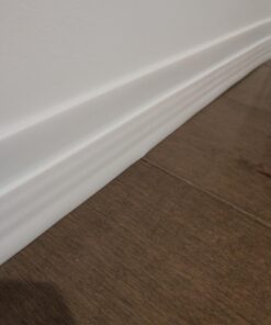 BAINING Door Draft Stopper Door Sweep for Exterior/Interior Doors, Weatherproofing Door Seal Strip Under Door Draft Blocker Seal, Soundproof Door Bottom Weather Stripping, 2" W x 39" L, White 46 A1CFw3vzIkL