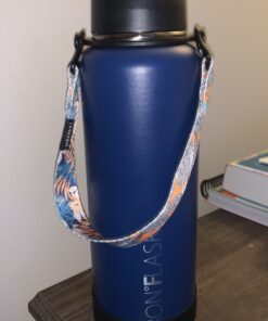 IRON °FLASK Sports Water Bottle - 40oz, 3 Lids (Straw Lid), Leak Proof - Stainless Steel Gym & Sport Bottles for Men, Women & Kids - Double Walled, Insulated Thermos, Metal Canteen Twilight Blue 40 Oz 37 A1CQmBo0L1L