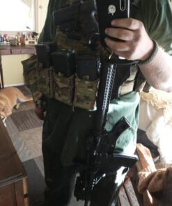 High Speed Gear X2R Taco MOLLE Double Rifle Mag Pouch, Made in The USA Multicam 8 A1CSllwyFpL