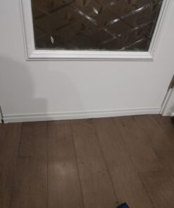 BAINING Door Draft Stopper Door Sweep for Exterior/Interior Doors, Weatherproofing Door Seal Strip Under Door Draft Blocker Seal, Soundproof Door Bottom Weather Stripping, 2" W x 39" L, White 47 A1CqoIg VmL