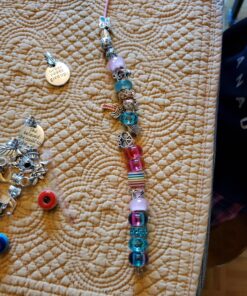 klmars Charm Bracelet Making Kit,Jewelry Making Supplies Beads,Unicorn/Mermaid Crafts Gifts Set for Girls Teens Age 5-12 42 A1D1hQN dKL