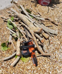 BLACK+DECKER 20V Max Cordless Chainsaw, 10-Inch, Tool Only (LCS1020B) 20V Chainsaw (Tool Only) 44 A1DaP5Vh2L