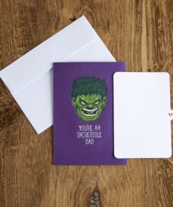 Lovepop Marvel Hulk Father's Day 3D Pop Up Greeting Card, 1 Ct, 5 X 7 Inches, Gifts For Dad 11 A1DatwB0ZL