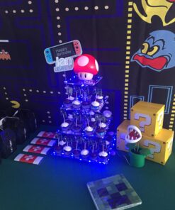 Paladone Super Mario Bros Mushroom Light with Sound, Nintendo Collectible Figure Lamp Gift for Fans, Themed Decor for Bedrooms or Gaming Rooms 26 A1E372d6bnL