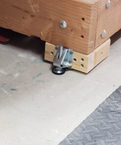 Heavy Duty Leveler Legs w/Lock Nuts - Leveling Feet for Furniture, Cabinets, & Workbench - 4 Pack 43 A1ENwFcPrL