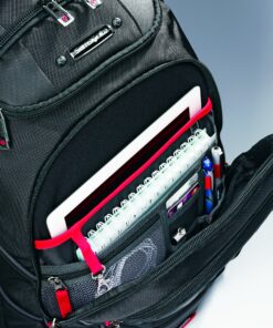 Samsonite Tectonic PFT Laptop Backpack, Black/Red, 17-Inch 28 A1EYcFGw45L
