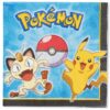 American Greetings Amscan Electrifyingly Cute Pikachu & Friends Birthday Party Luncheon Napkins (16 Pack), 6.5" X 6.5", Blue 47 A1Et4VJ5aOL