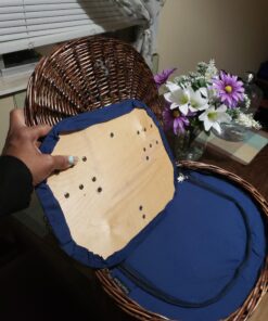 Unique Willow Picnic Basket for 2 Persons, Natural Wicker Picnic Hamper with Service Set and Insulated Cooler Bag - Best Gifts for Father Mother Shabby Chic 21 A1EyubvNypL