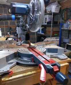 BOSCH CM10GD Compact Miter Saw - 15 Amp Corded 10 In. Dual-Bevel Sliding Glide Miter Saw with 60-Tooth Carbide Saw Blade 34 A1F1eR20cxL