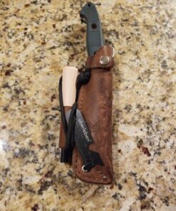 überleben Zünden Fire Starter - Traditional Ferro Rod, Handcrafted Wood Handle - 5/16", 3/8", & 1/2" Thick Fire Steel - 12,000-20,000 Strikes - Survival Igniter with Neck Lanyard & Multi-Tool Striker Trad 5/16" 28 A1FydgYVmNL