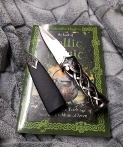 Ace Martial Arts Supply New Scottish Celtic Gaelic Twist Knot Blue Ruby Gemstone Wicca Dirk Dagger Knife, 9-Inch 53 A1G2qjDtL